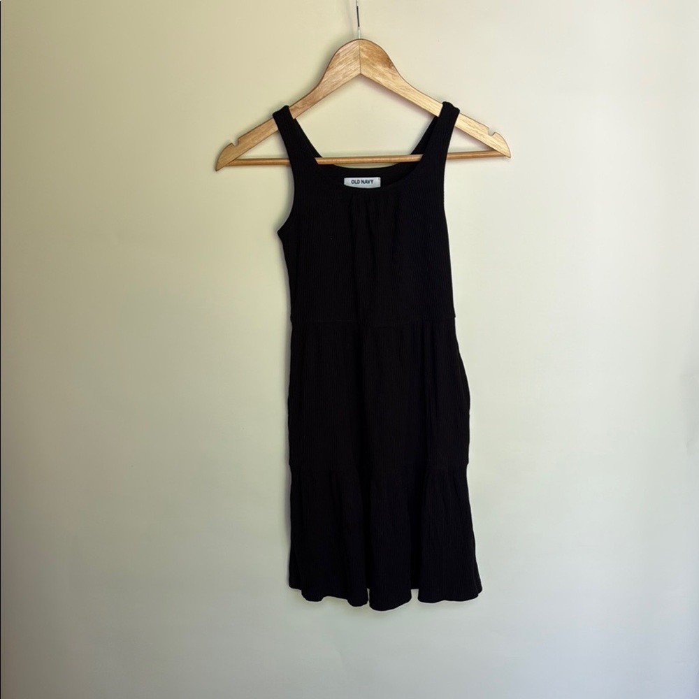 Old Navy Black Sleeveless Mini Dress